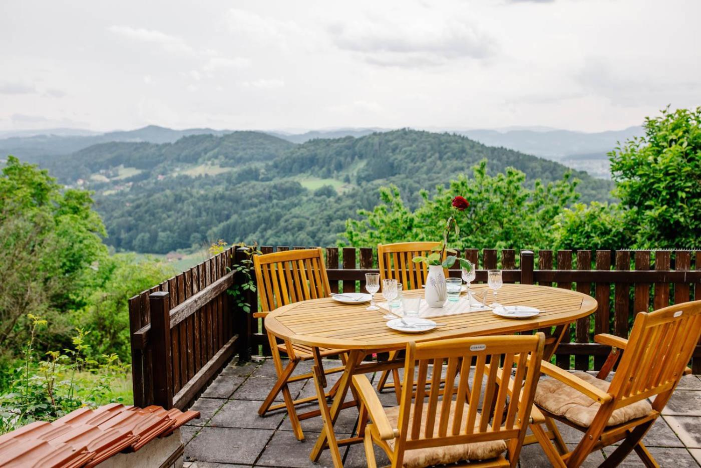 Winzerhaus Roemerstrasse Kitzeck im Sausal Exterior foto